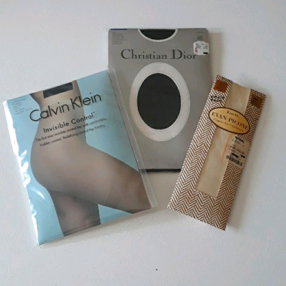 Dior, Calvin Klein & Evan Picone Hosiery